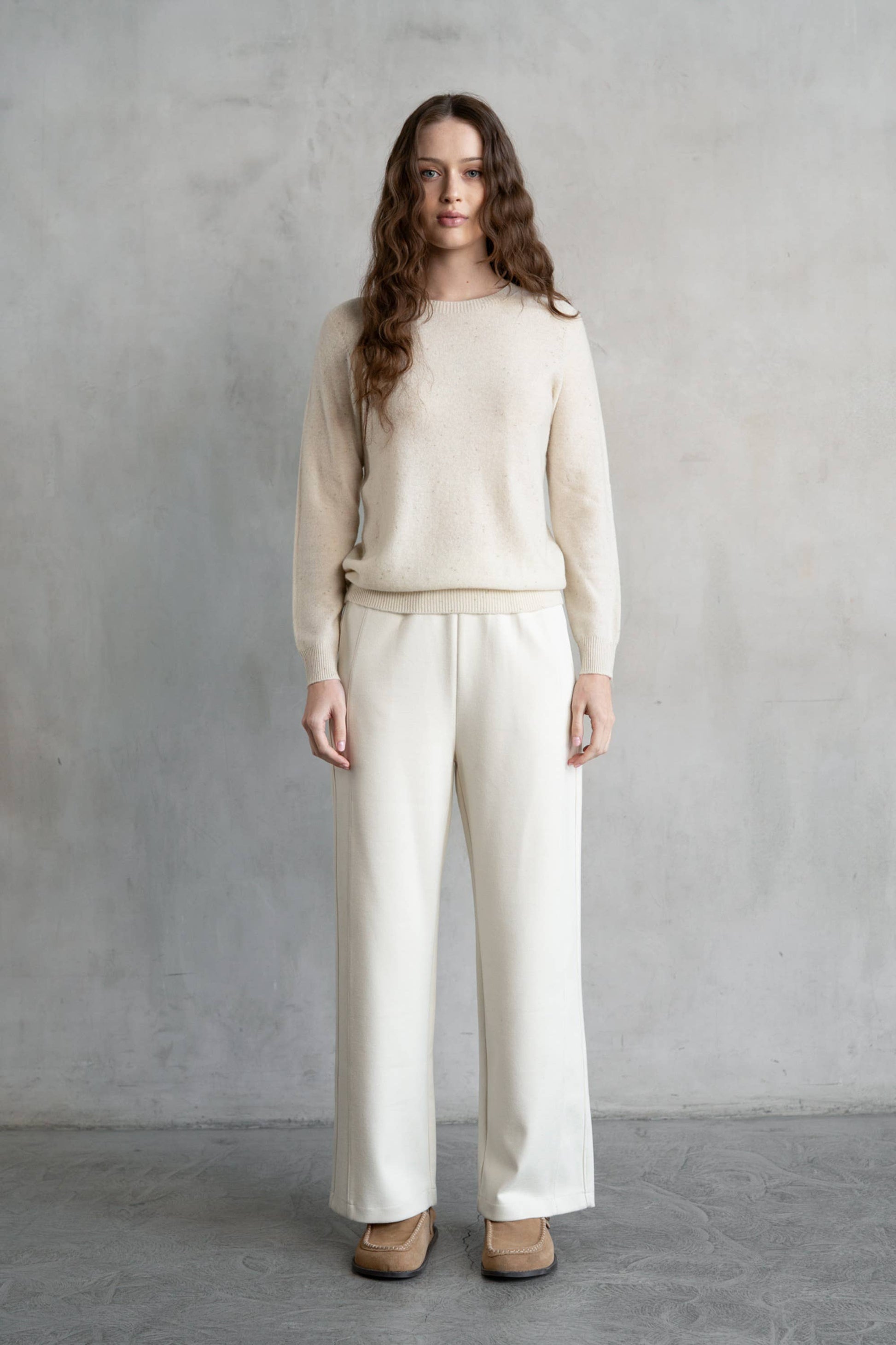 WOOL CREW NECK SWEATER